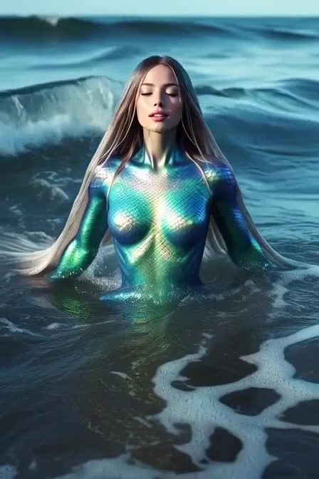 Schuppenwesen aus dem Meer
